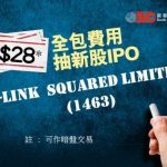 $28 全包费用抽新股IPO  C-Link Squared Limited (1463)